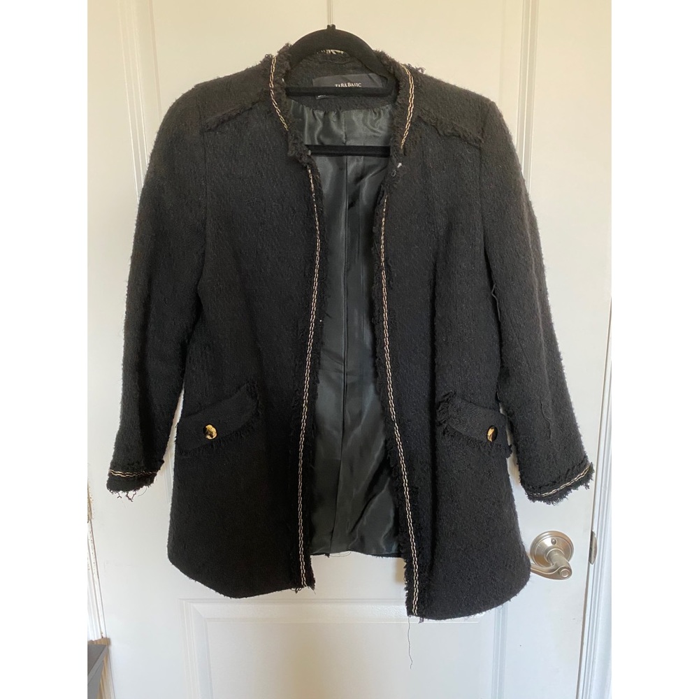 Zara Basic Tweed Jacket